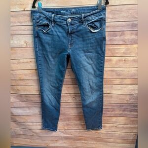 Old Navy Rockstar Mid Rise Blue Jeans 12P